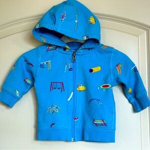 6-12M Hanna Andersson Play In, Play Out Hoodie